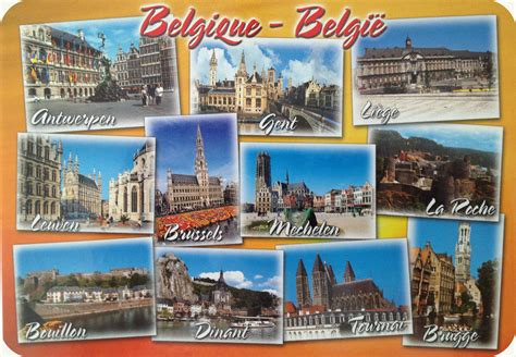 belgium postcard postage
