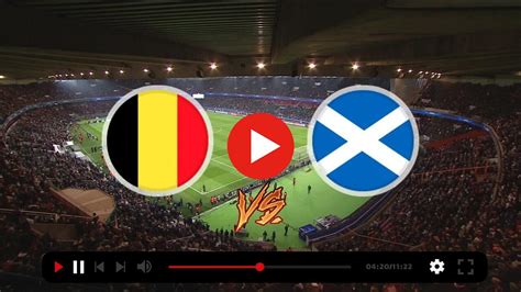 belgium u21 v scotland u21