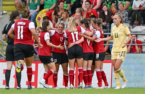 belgium vs austria women's football squad