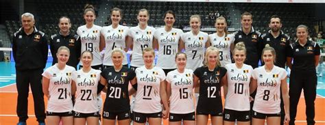 belgium women's volleyball team