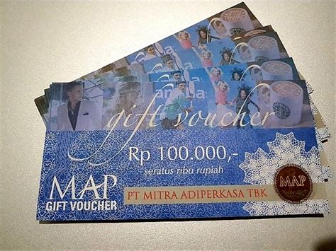 Voucher MAP 100rb Gift Voucher Mitra Adi Perkasa