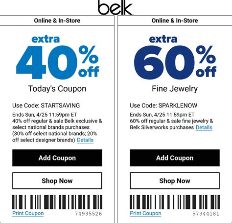Belk 40% Off Coupon – Get The Best Deals Now!