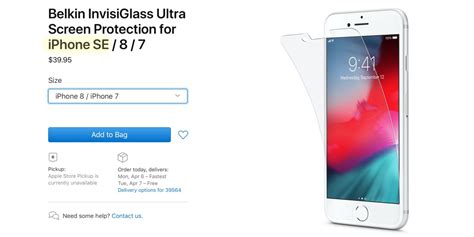 Belkin Screen Protector Iphone Se