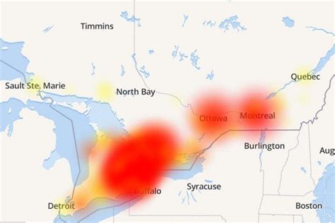 bell fibe tv outage map
