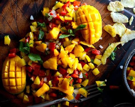 Bell Pepper and Mango Salsa