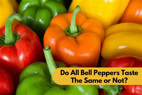 Bell Peppers Taste Like Soap