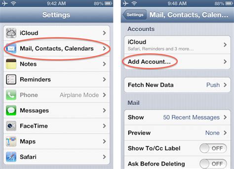 Bell.net Email Iphone Settings