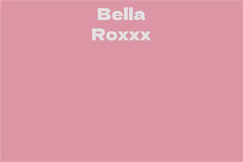 Bella Roxxx