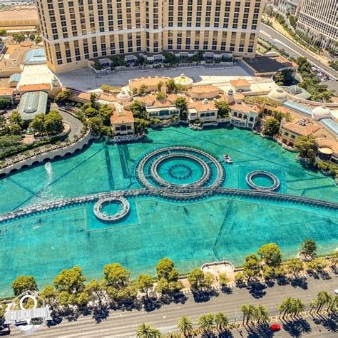 Bellagio Fountain Length