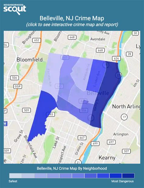 belleville nj crime map