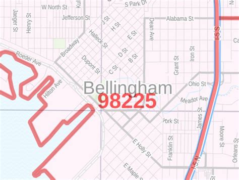 bellingham park zip code