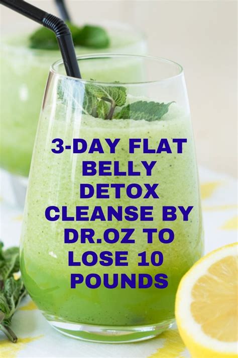 belly fat detox juice