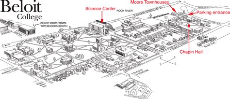 beloit college map of campus