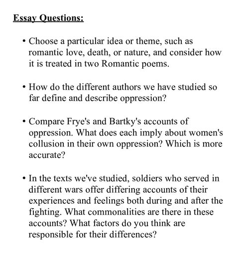beloved essay questions