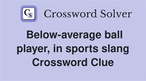 below average crossword solver