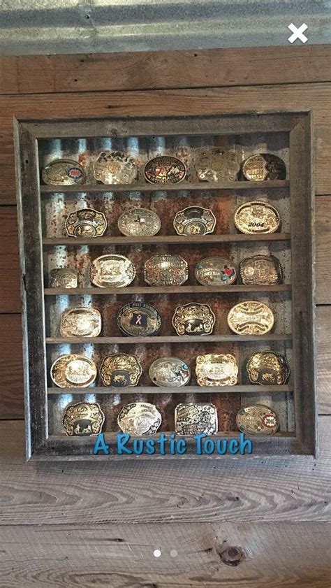 Belt Buckle Display Case