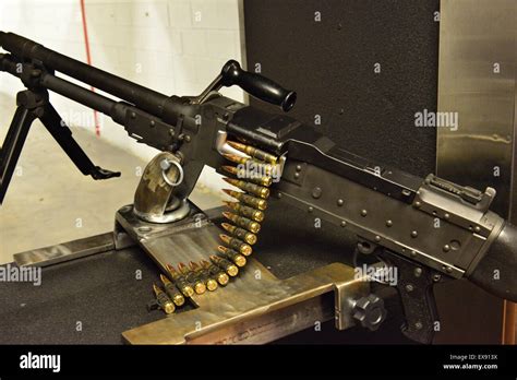 Belt Fed Machine Gun