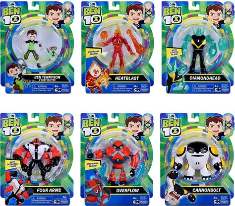 Ben 10 Action Figures List
