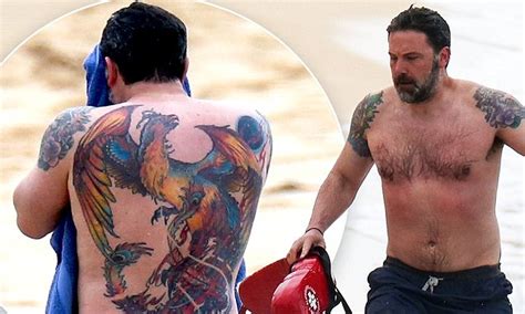 Is Ben Affleck's Back Tattoo Real?