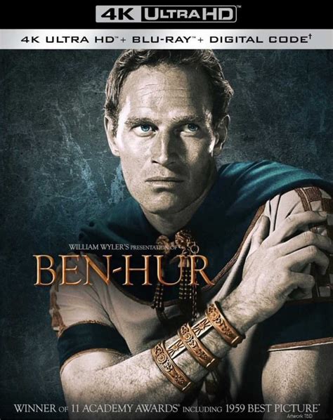 ben hur 1959 4k release date