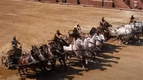 ben hur chariot race death