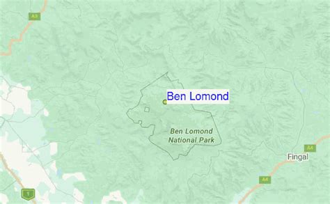 Ben Lomond Nsw Map