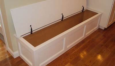 Bench Seating With Storage Plans