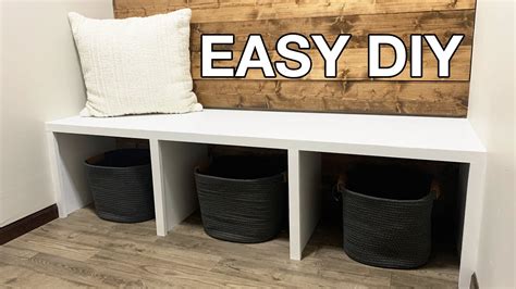 Organize Your Space with Versatile Bench and Cubbies: The Perfect Storage Solution