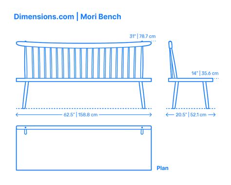 Bench Back Dimensions