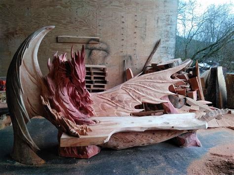 Bench Chainsaw Art