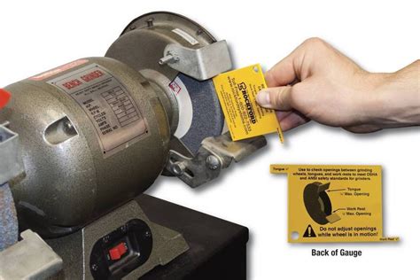 Bench Grinder Gap Osha