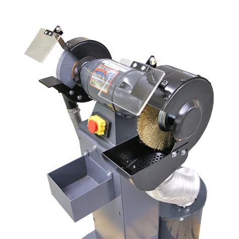 Bench Grinder Wire Wheel Combo