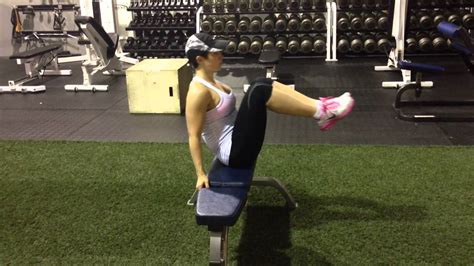 Rev up your core with Bench Knee Tuck – Best Exercises for Abs at Home!