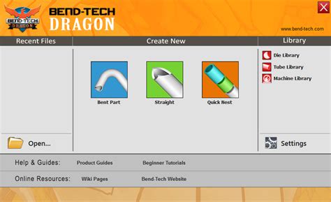 bend tech dragon software