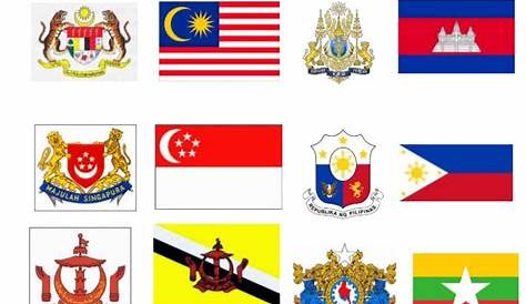 Gambar Bendera Negara Asean : Gambar Bendera: Bendera ASEAN / Ibu kota