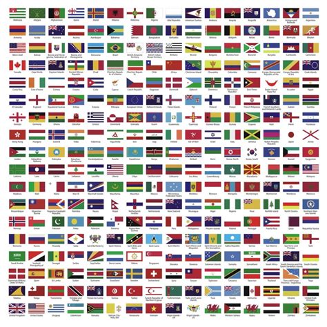 bendera di seluruh dunia