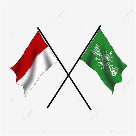 bendera indonesia dan nu