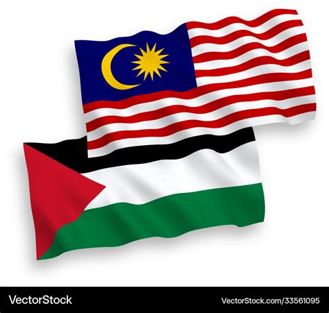 bendera palestin dan malaysia