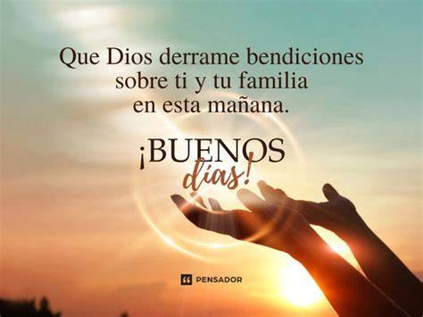 Imágenes Buenos Días Bendiciones 【Descargar y Compartir】