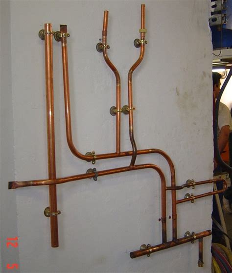 bending 22mm copper pipe