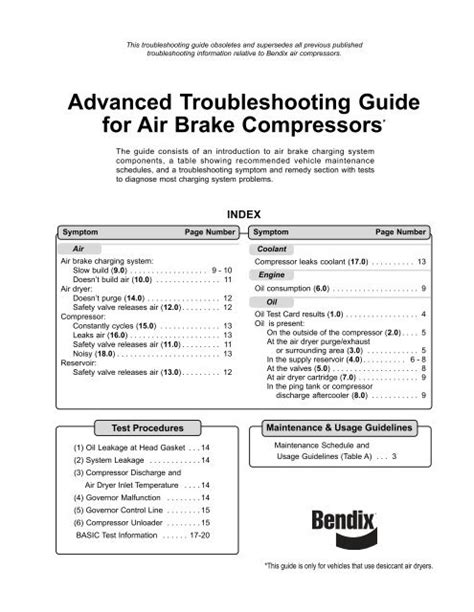 Bendix Abs Troubleshooting Manual
