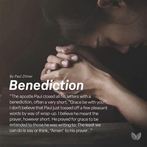 Benediction