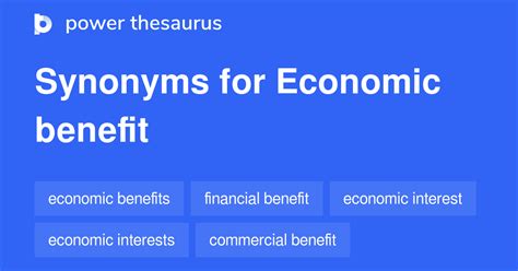 Benefit Definition Thesaurus