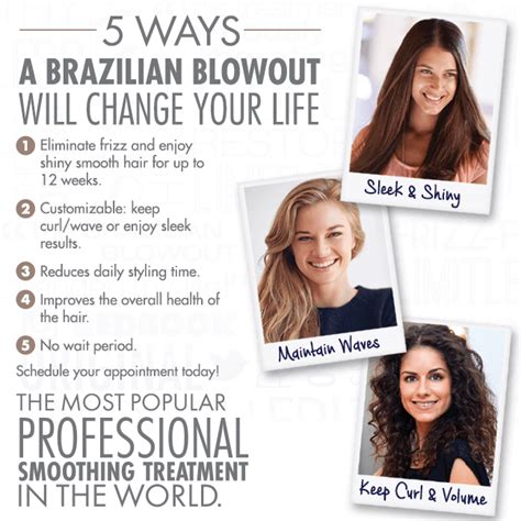 benefits of a brazilian blowout