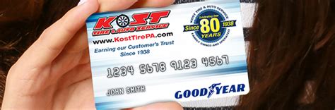 benefits of kost tire credit card