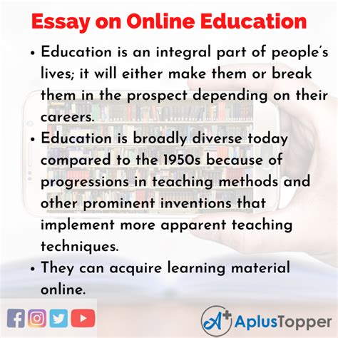 benefits of online learning essay 