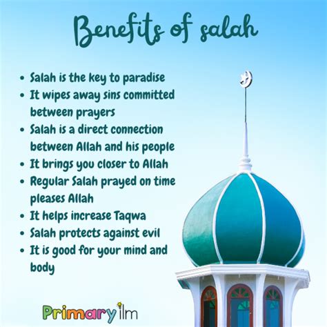 benefits of salah