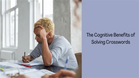 Infographic highlighting the cognitive benefits of crossword puzzles