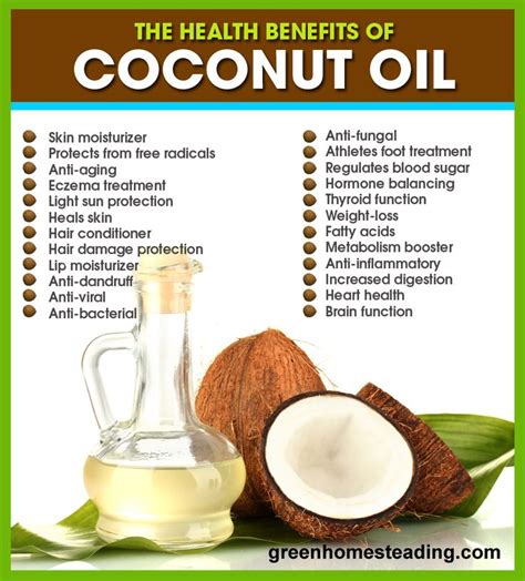 benefits of taking 1 tsp of coconut oil daily