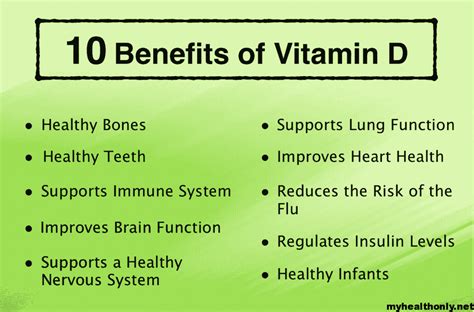 benefits of taking vitamin d3